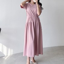 봉봉스토리 프리지아 스트링 임부복 원피스