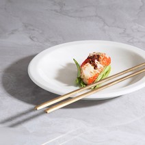 시라쿠스 뉴욕 백지 원형접시 16cm, 화이트
