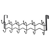 생활공식 도어행거 12구, 1개, 블랙