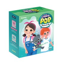 캐리앤샵 캐리팝 목욕 슬라임 가루 세트 피톤치드향 245g, 1세트