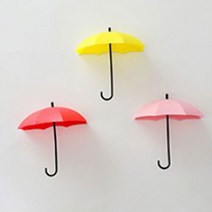 리씨상점 우산 디자인 후크 3종 세트, 2, 1세트