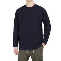 다꾸앙 남성용 오버핏 특양면메인 라운드 다꾸앙 남성용 티셔츠 D01M13_tl2528