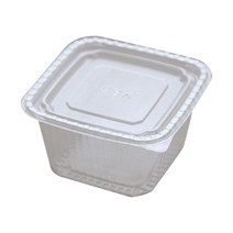 사각 뚜껑일체소스컵 70ml, 100개, 1개