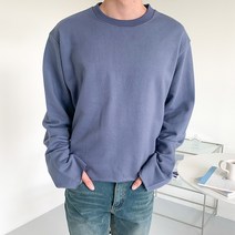 엠앤디 남성용 크롭디자인 맨투맨