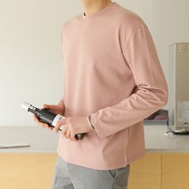 플레이즈 남성용 소프트 쿨링 라운드넥 티셔츠