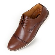 에스유니 남성용 GAG 가죽 옥스포드 윙팁 정장구두