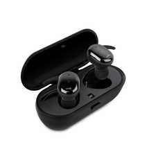 지니큐 5.0 블루투스 이어폰, TW-G80, 블랙