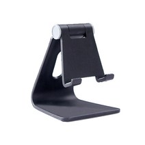 우무 휴대폰 탁상 거치 스탠드, 블랙, 1개