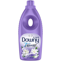 다우니 고농축 섬유유연제 7일 탈취파워 화이트티와 릴리향, 1kg, 1L, 1개