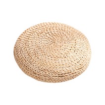 아리코 원형 라탄 쿠션 방석