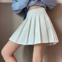 모네타 주름 에이라인 심플 스커트
