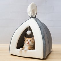 TCR 토끼귀 고양이 숨숨집, 그레이