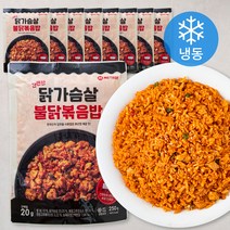 미트리 간편한 닭가슴살 볶음밥 불닭 (냉동), 250g, 9팩