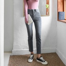 수비진 여성용 슬림일자 청바지 SP7157