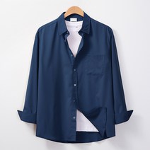 레이먼 남성용 차르르 스판 베이직 컬러 셔츠
