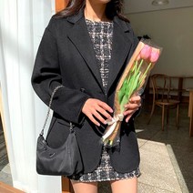 엔비룩 여성용 더블 핸드메이드 자켓