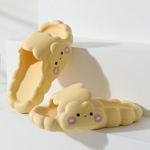 아이엠몽 여성용 소프트 몽글몽글 구름 슬리퍼 4cm