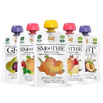 알렉스앤필 편안하게 세트 5p, 1세트, 배 + 카다멈 혼합맛, 복숭아 + 바닐라 혼합맛, 당근 + 망고 혼합맛