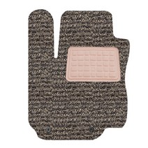 순수 코일카매트 확장형 KE-73 3p, 베이지브라운, 기아 K8 2륜(2021~), 기아