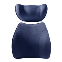 카템 e편한 목쿠션 CT217 + 등쿠션 CT220 세트, 블루, 1세트