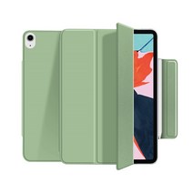 뷰씨 애플펜슬커버형 마그네틱 스마트커버 태블릿PC 케이스, 아보카도