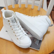 여성용 키높이 끈 CK 모리슨 스니커즈 3cm