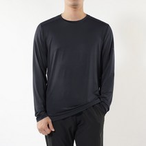아르꼬 남성 초경량 기능성 텐션 원단 속건 라운드 긴팔 티셔츠