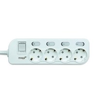 번개표 뉴 개별 멀티탭 4구 WI-MC31645, 5m, 1개