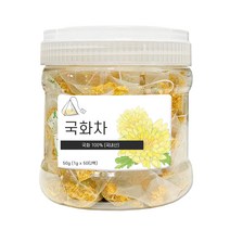 국화차 티백, 1g, 50개