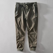 마켓A 남성용 지퍼포켓 밴딩 조거팬츠