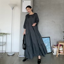 스니리 절개 퍼프원피스 OPS6248K13