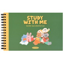 데일리라이크 마이 버디 스터디 플래너 가로형, 03 Green