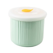 인콕 도자기 이유식 용기 250ml, 민트, 1개