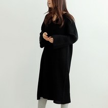 모션 니트 롱원피스