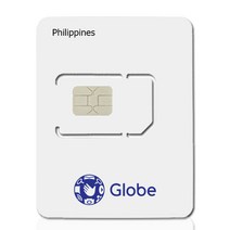심통 Globe 필리핀 유심칩, 7일, 10GB 소진후 정지