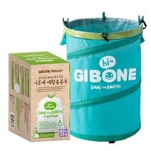 기본에 끈이 있어 편리한 향기 톡톡 재활용봉투 80L x 25p + 재활용 멀티바스켓, 1개