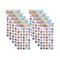 엠에스 홀로그램 칭찬스티커 3p + 칭찬판 세트, 동물얼굴, 10세트