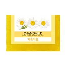 프로방스 내추럴 허브비누 캐모마일 꽃향, 100g, 1개