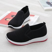 갓슈 여성용 유경치 펄니트 니트 슬립온