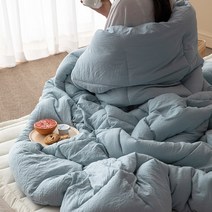 마틸라 슈크림 세미워셔 차렵이불