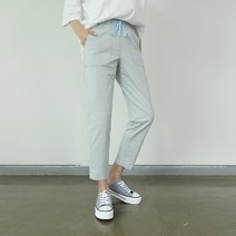 빼빼 여성용 밴딩 카치온 9부 슬림배기면스판 바지