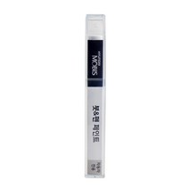 현대모비스 현대 순정 컬러 붓 펜 페인트, N5S 하이퍼실버(320), 1개