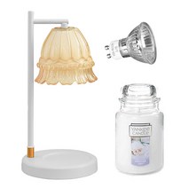 라티조명 페어린 캔들워머 + 양키캔들 라지자 캔들 웨딩데이 세트, 화이트(캔들워머)