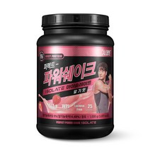 칼로바이 퍼펙트 파워쉐이크 아이솔레이트 프로틴파우더 딸기맛, 1개, 1000g