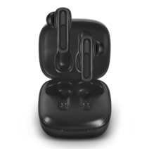 스마텍 터치식 듀얼 유닛 블루투스 이어폰, 블랙, STBT-D100