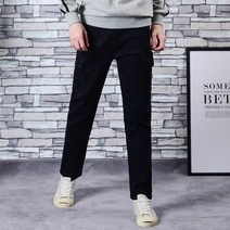 타운클로 남성용 10부 완벽핏 카고 청바지