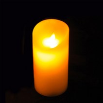 스투피드 LED 파라핀 양초캔들 중 15cm, 혼합색상, 1개