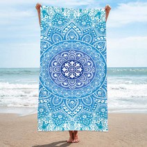 소니오 언더더씨 매트 비치타월 70 x 150 cm, TYPE27, 1개