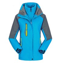 리온 여성용 분리형 폴라폴리스 라이너 방수 방풍 아웃도어 자켓 JY271