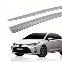 오토크로바 윈드 디플렉터 에코 크롬 E021 4p, 코롤라 2019년, 토요타